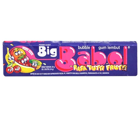 Chocolate & Confectionary BIG BABOL  CANDY STICK 1 ~blog/2023/6/23/big_babbol_tuti