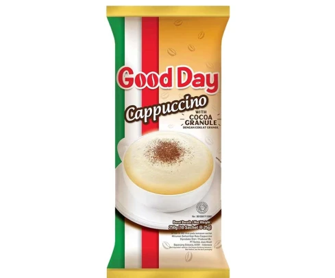 Coffe & Tea GOODAY COFFE CAPPUCINO GRANULE 1 ~blog/2023/7/11/gooday_cappucciono_25g