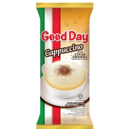 Coffe & Tea GOODAY COFFE CAPPUCINO GRANULE 1 ~blog/2023/7/11/gooday_cappucciono_25g